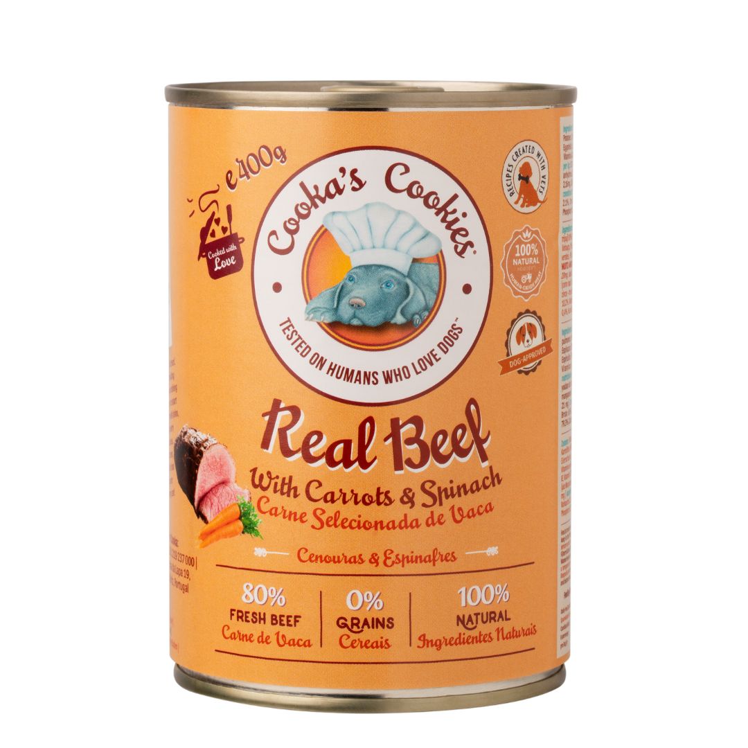 Real Beef - Natural Humid Dog Food