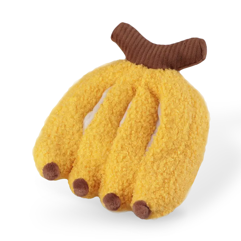 Snuffle Banana Dog Toy – Interactive Treat Puzzle & Enrichment Toy