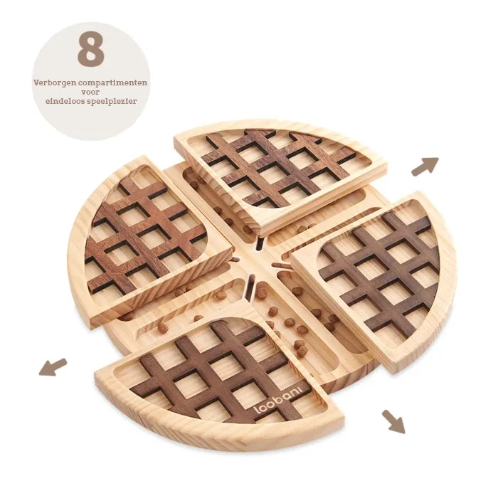 Belgian Waffle Dog Puzzle - Brainwork - Mental Training