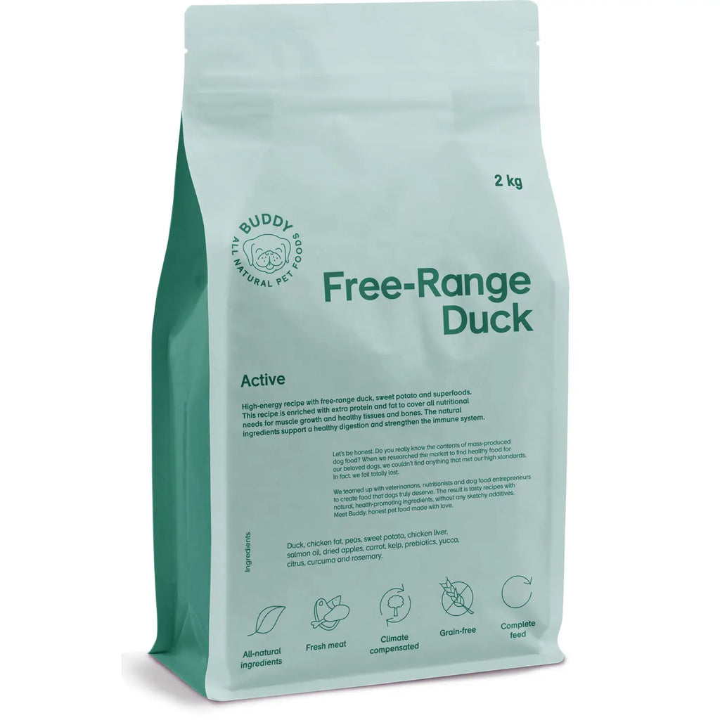 Buddy Natural Dog Food - Free-Range Duck 2 Kg