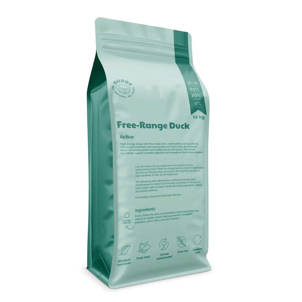 Buddy Natural Dog Food - Free-Range Duck 2 Kg