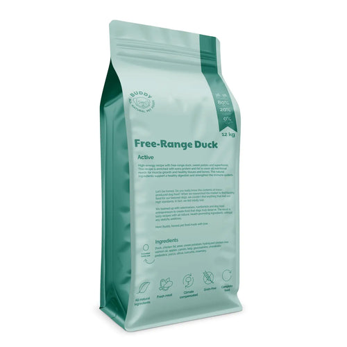 Buddy Natural Dog Food - Free-Range Duck 2 Kg