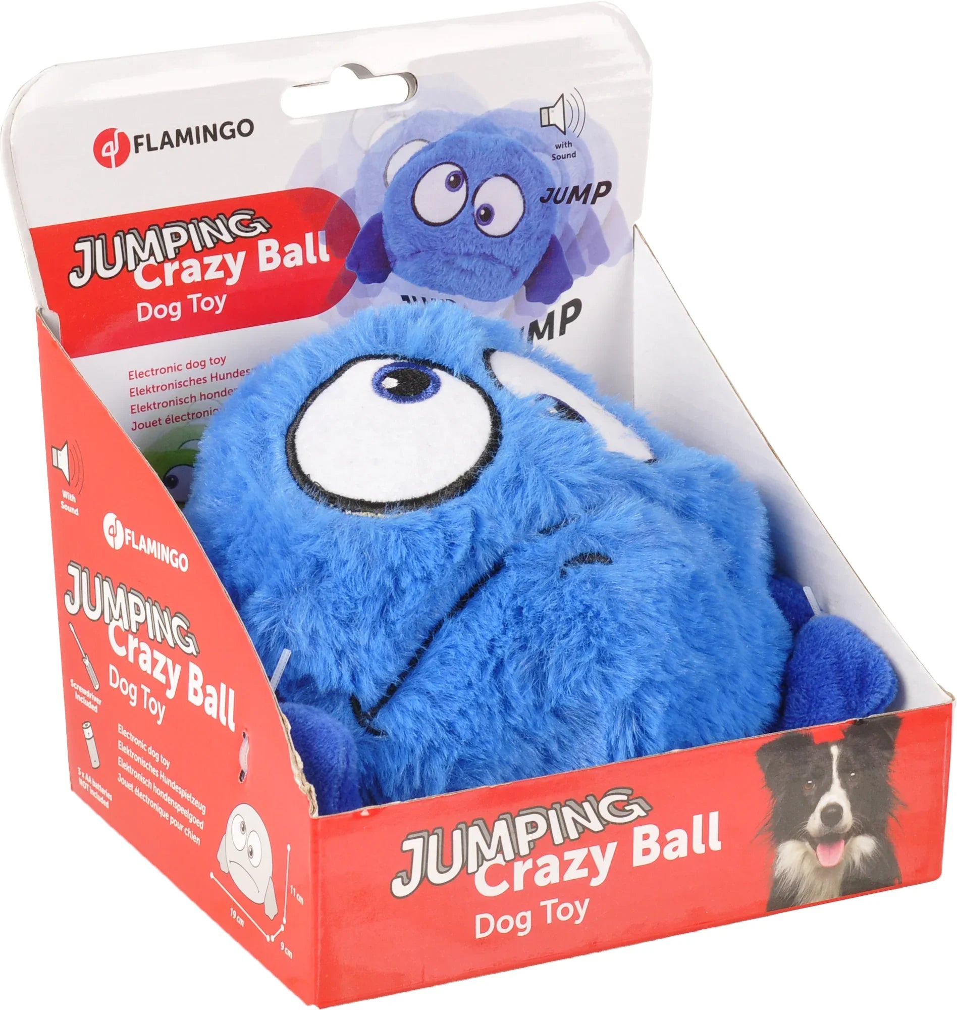 Flamingo Elektronisch Speelgoed Wilfred Bal Blauw