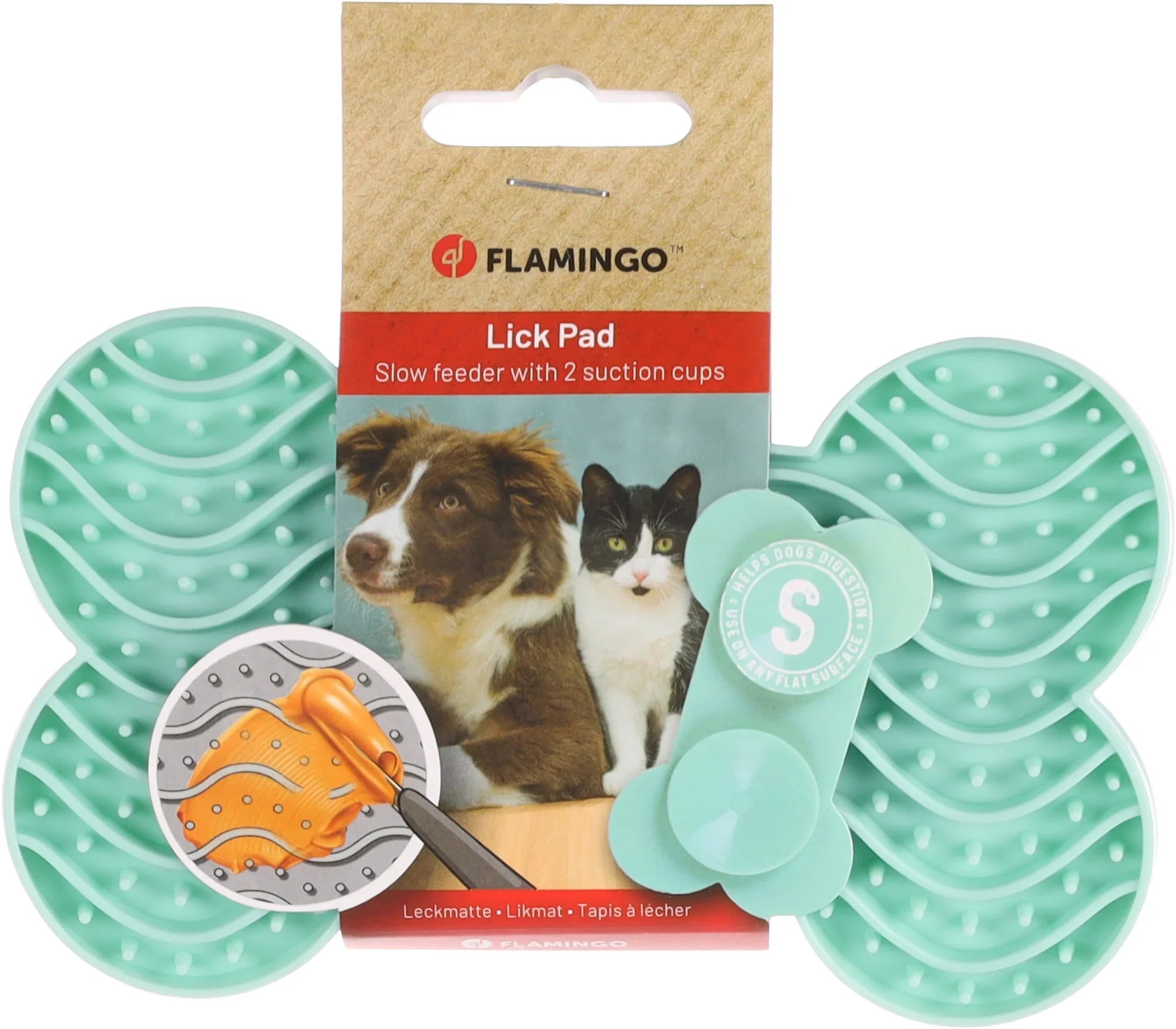 Flamingo siliconen likmat