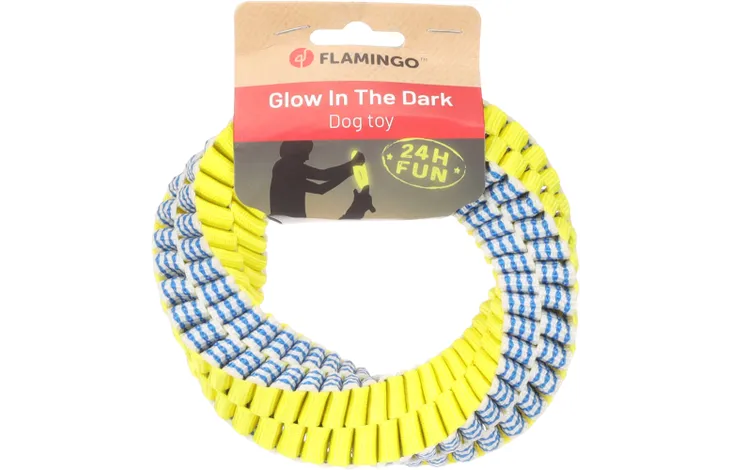 Glow-in-the-dark Ring (Blue & Yellow)