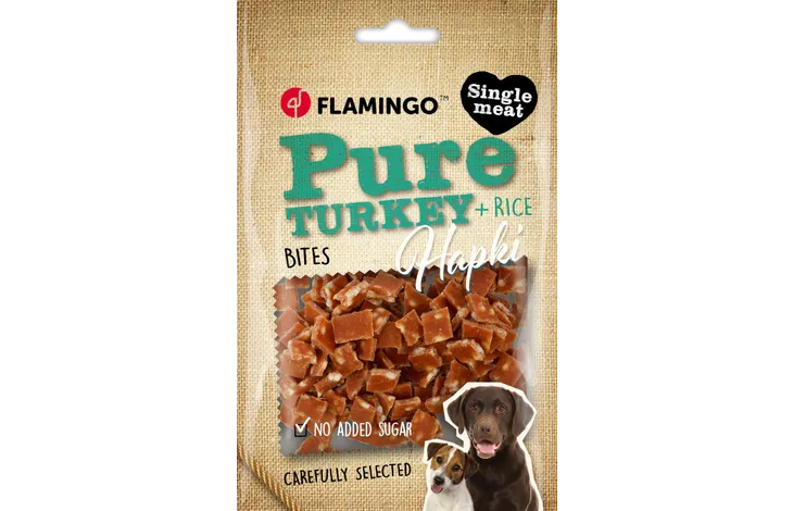 Hapki Pure Turkey + Rice Treats (85g)