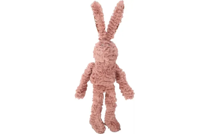 Rozette speelgoedkonijn roze