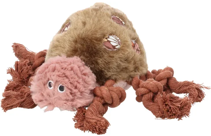 Toy Rozette Turtle with rope Pink