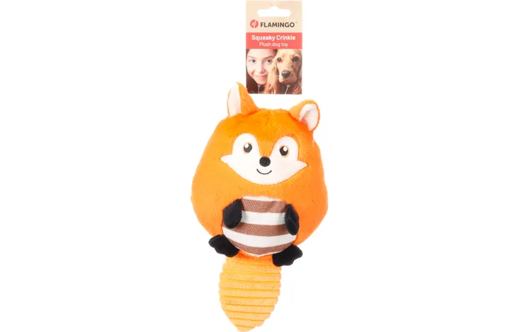 Flamingo Toy Bollu Fox Orange