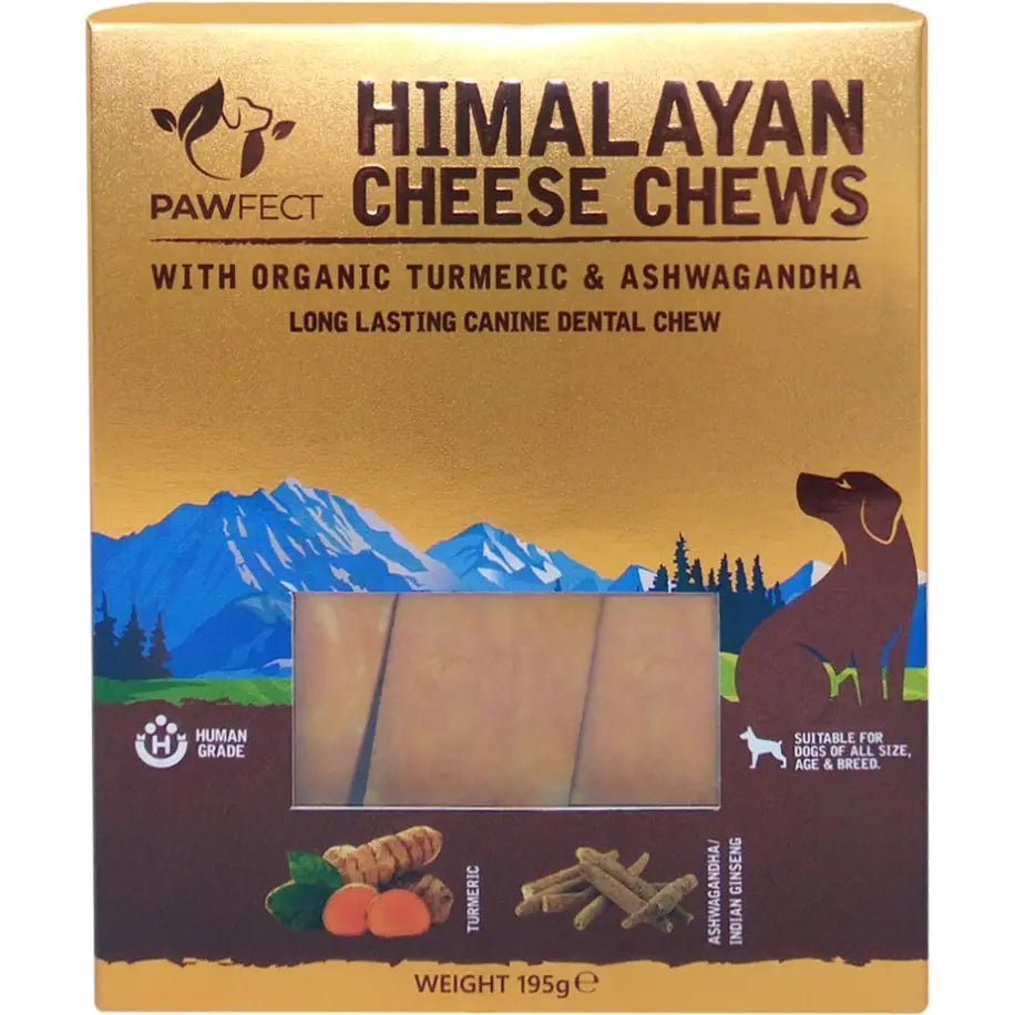 Pawfect Chew Bar with Turmeric and Ashwagandha (3 x 65g)