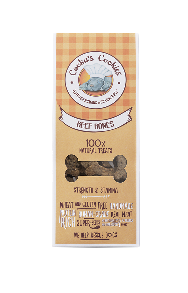 Cooka's Cookies Runderbotten (100 g)