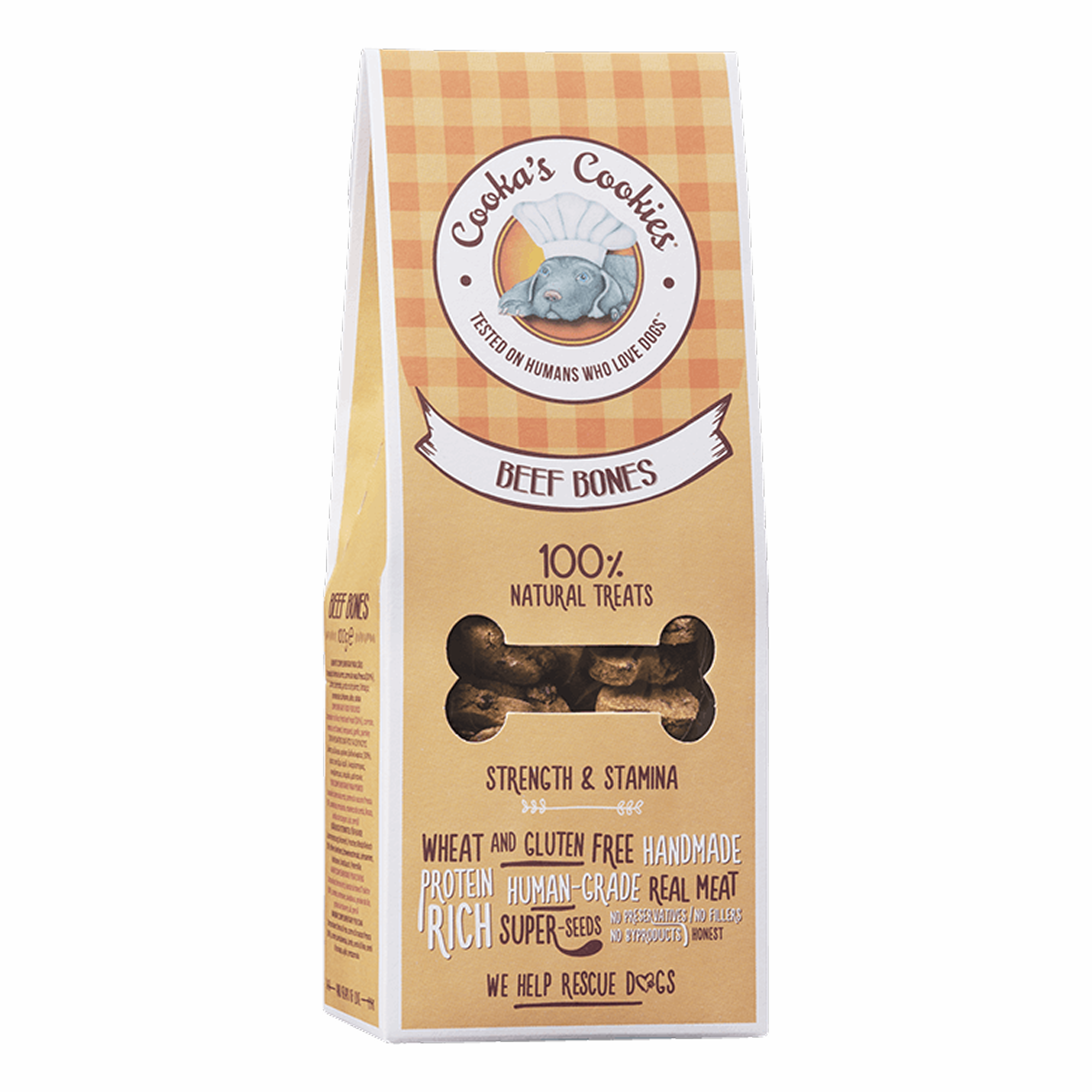 Cooka's Cookies Runderbotten (100 g)