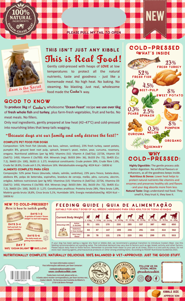 Ocean Feast - Fish with Pumpkin & Herbs (Dog Dry Food)