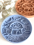 Slow Bowl Magic Mushroom – Feeding Mat Dog Bowl | BPA-Free Silicone Pet Bowl