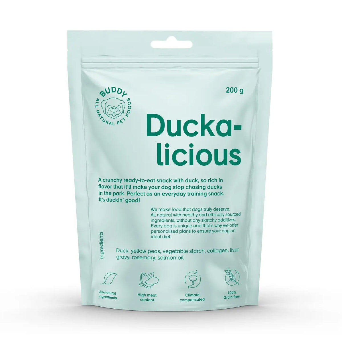 Buddy Semi-Moist Snack Duck with Rosemary (200g)