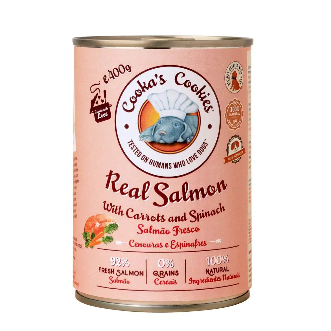 Real Salmon - Natural Humid Dog Food