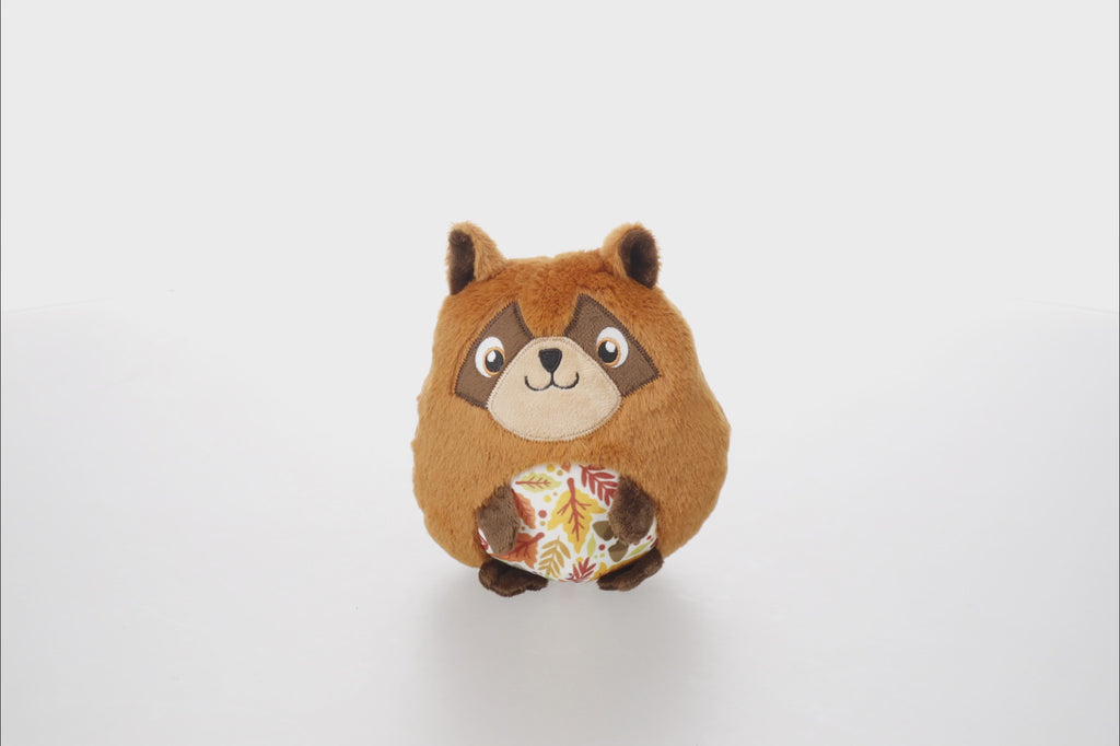 Flamingo Toy Bollu Racoon Brown