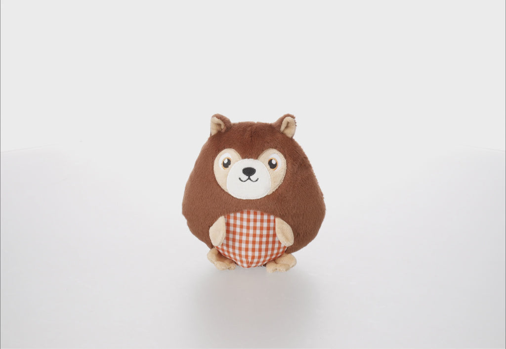 Flamingo Toy Bollu Squirrel Brown